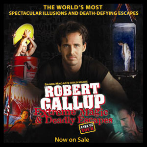 Robert Gallup Sands Macao Casino tour poster image.